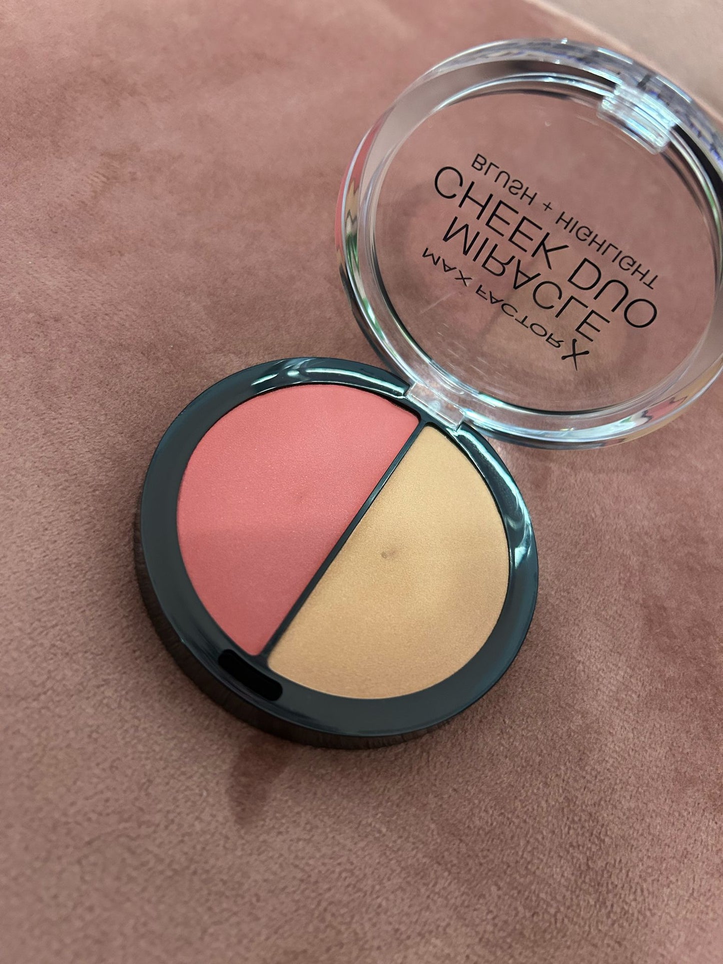 MAX FACTOR  BLUSH + HIGHLIGHT MIRACLE CHEEK DUO