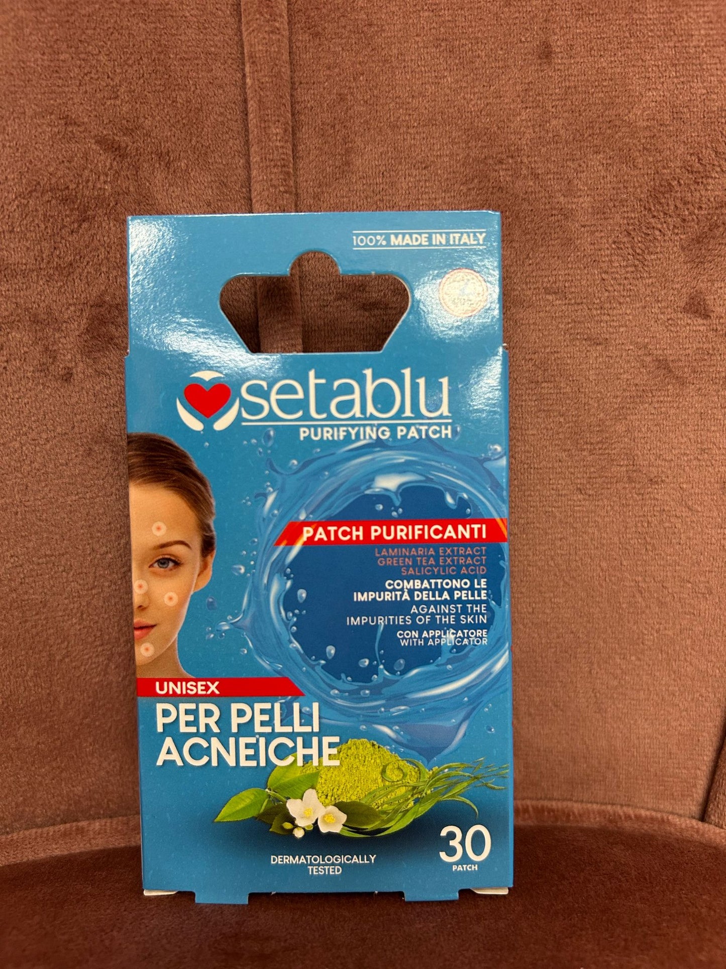 SETABLU PATCH PURIFICANTI VISO PER PELLI ACNEICHE UNISEX