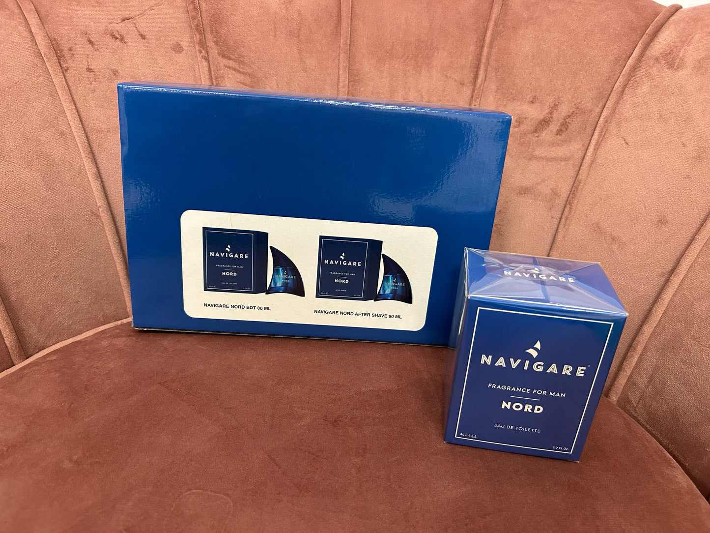 BOX NAVIGARE FRAGRANCE FOR MAN NORD EAU DE TOILETTE 80ML + AFTER SHAVE 80ML