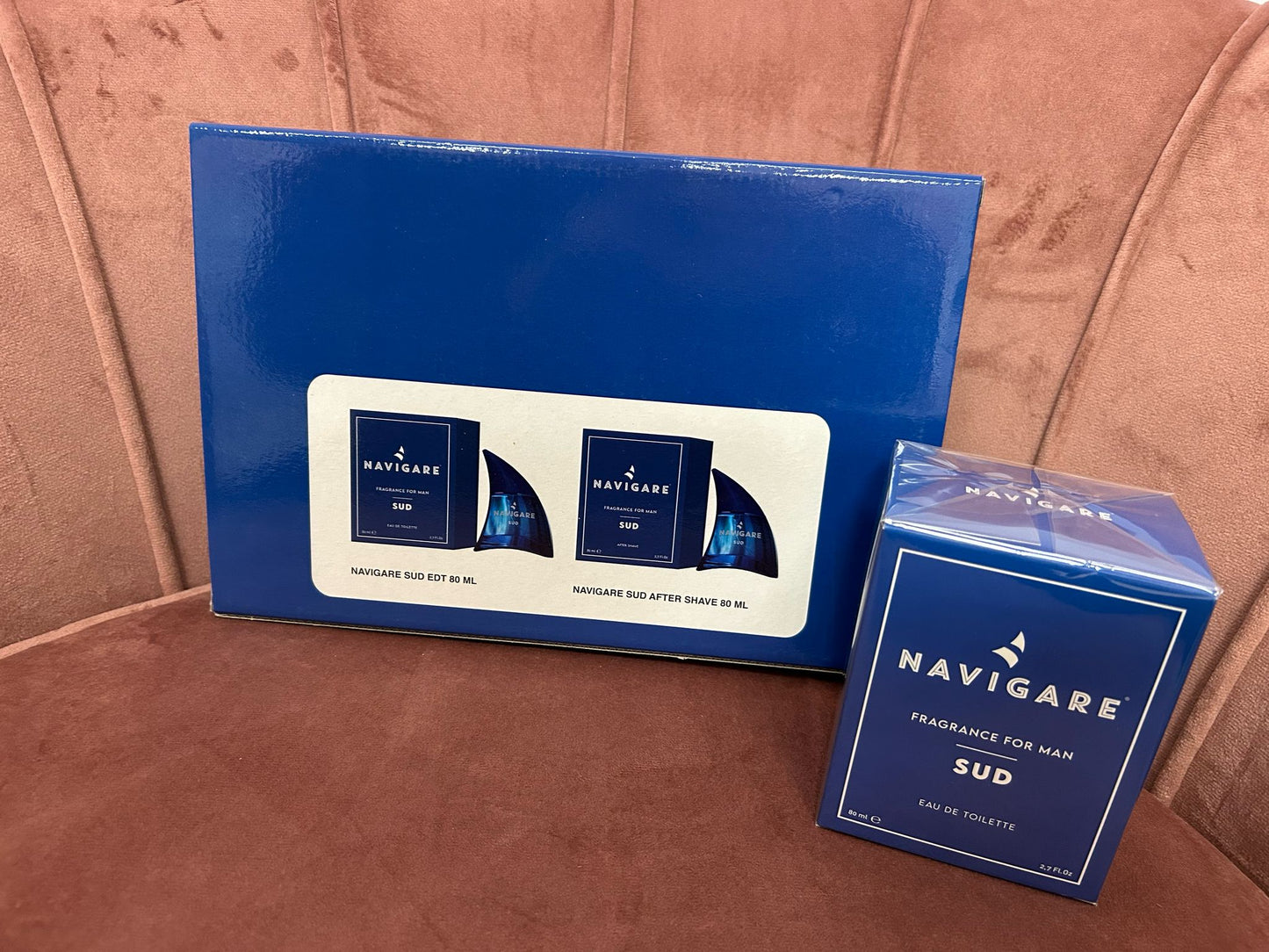 BOX NAVIGARE FRAGRANCE FOR MAN NORD EAU DE TOILETTE 80ML + AFTER SHAVE 80ML