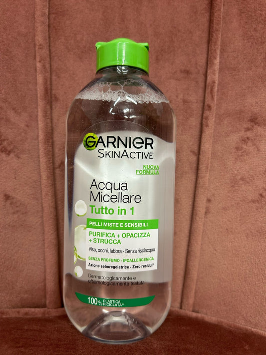 GARNIER ACQUA MICELLARE TUTTO IN 1 PELLI MISTI E SENSIBILI